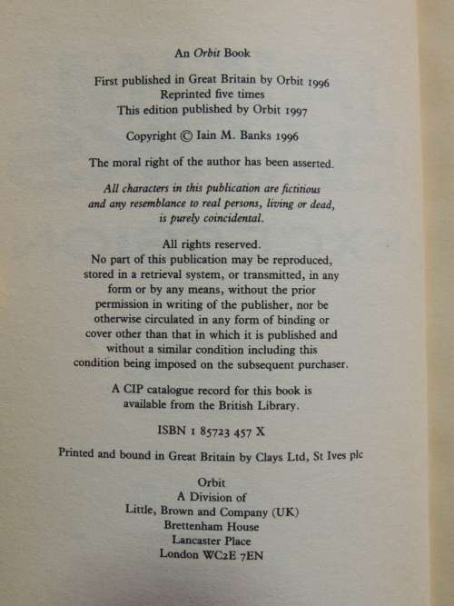 Excession - Iain M Banks