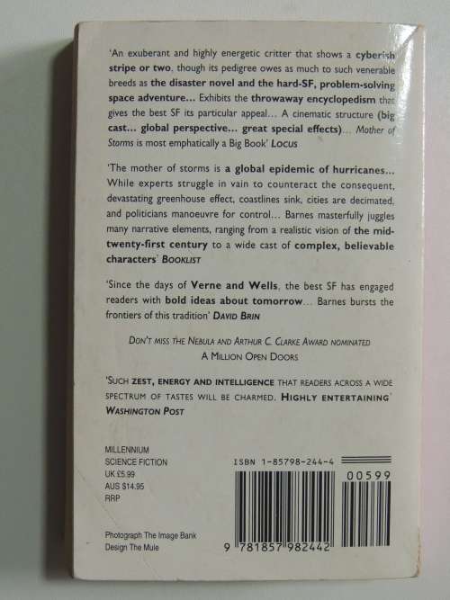 The Mother of Storms - John Barnes