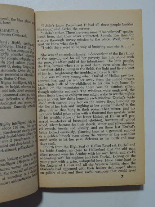 The Kar-Chee Reign/ Rocannon`s World 1966 ACE Double G - 574 - Avram Davidson/ Ursula Le Guin