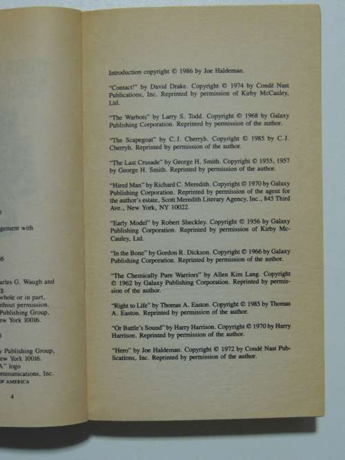 Body Armor: 2000 - Ed Joe Haldeman, C Waugh, MH Greenberg