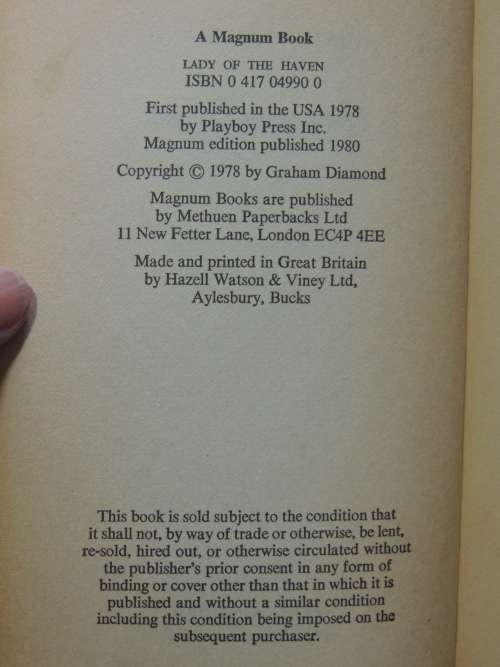 Lady of the Haven - Graham Diamond