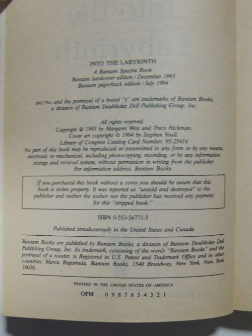 Into The Labyrinth - A Death Gate Novel - Margaret Weiss, Tracy Hickman