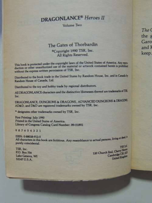 The Gates of Thorbardin - Heroes Two - Dan Parkinson