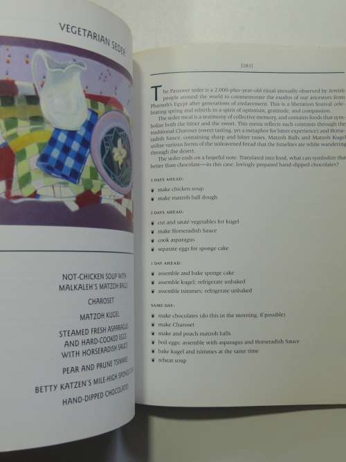 Still Life With Menu Cookbook - 50 New Meatless Menus  - Mollie Katzen