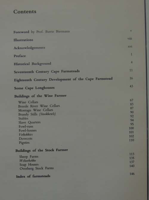 Old Cape Farmsteads- James Walton