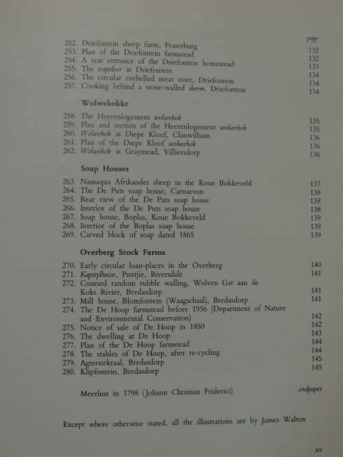 Old Cape Farmsteads- James Walton