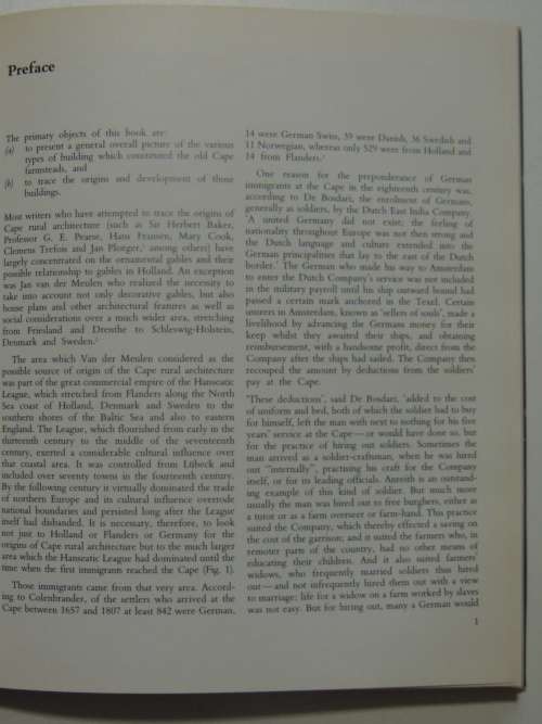 Old Cape Farmsteads- James Walton