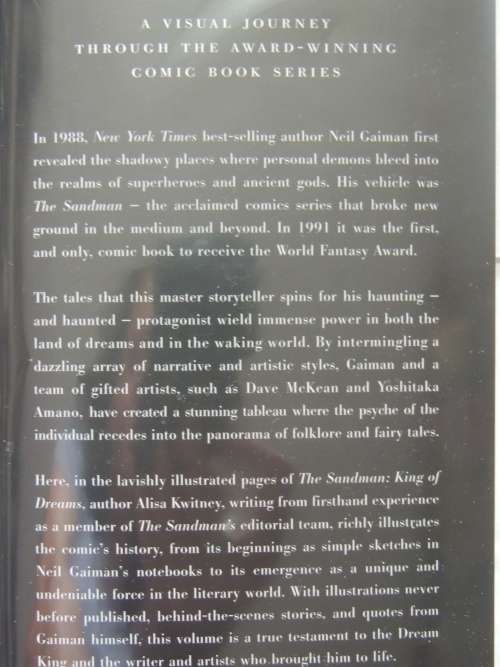 The Sandman: King of Dreams - Alisa Kwitney, Foreword by Neil Gaiman