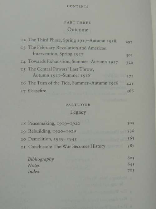 1914 - 1918  The History Of The First World War - David Stevenson