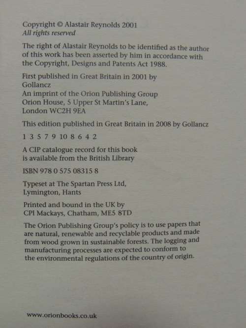 Chasm City - Alastair Reynolds