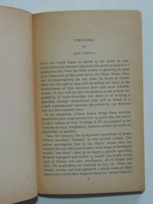 New Writings in SF 7 - Ed. John Carnell