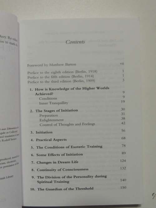 Knowledge of the Higher Wolrds - How is it Achieved? - Rudolf Steiner