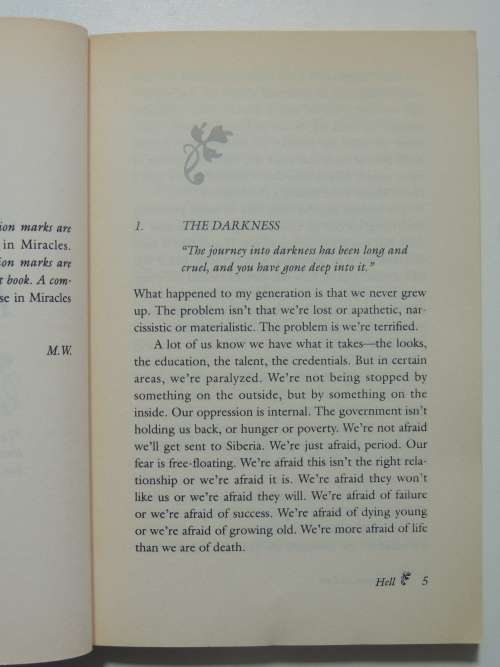 A Return to Love - Reflections on the Principles of A Course in Miracles - Marianne Williamson