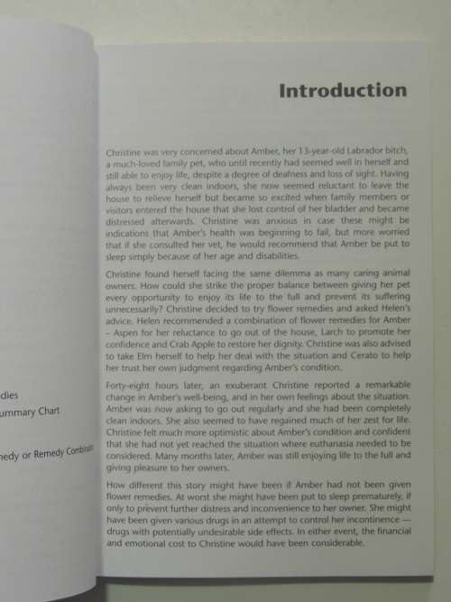 Bach Flower Remedies for Animals - Helen Graham, Gregory Vlamis