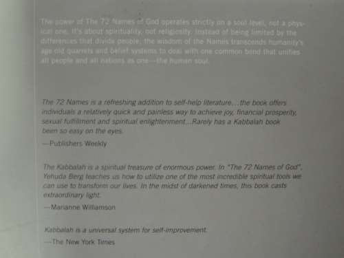 The 72 Names of GOD - Technology for the Soul - Yehuda Berg