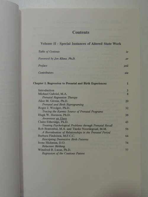 Regression Therapy A Handbook For Professionals  2 Volumes - Winafred Blake Lucas PhD
