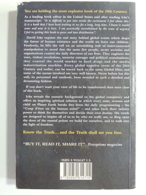 and the truth shall set you free- David Icke