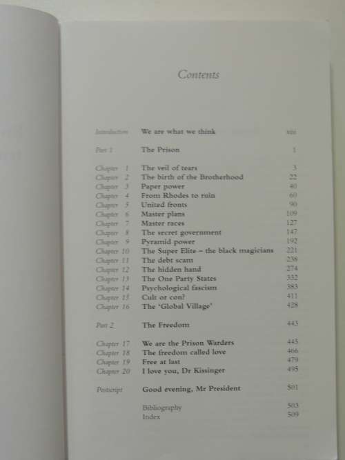 and the truth shall set you free- David Icke