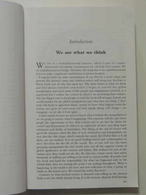 and the truth shall set you free- David Icke