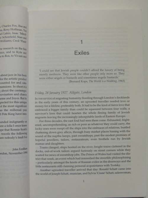 Jazz Man The Amazing Story of Ronnie Scott and his Club  - John Fordham