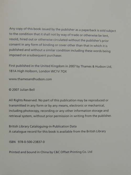 Mirror of the World - A New History of ArtJulian Bell