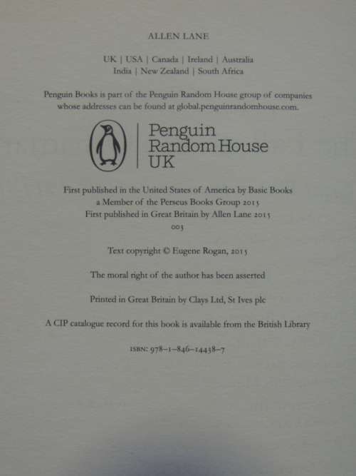 The Fall of the Ottomans, The Great War in the Middle East 1914-1920 - Eugene Rogan