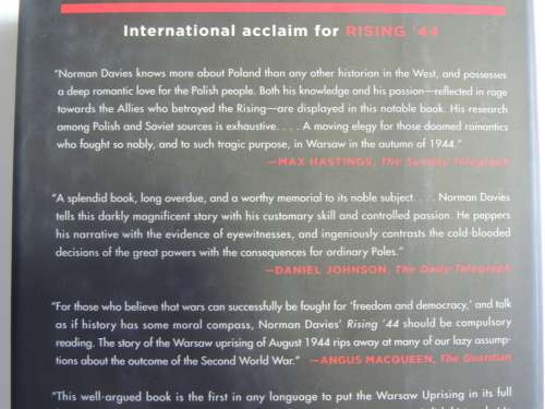 Rising `44 - The Battle For Warsaw - Norman Davies