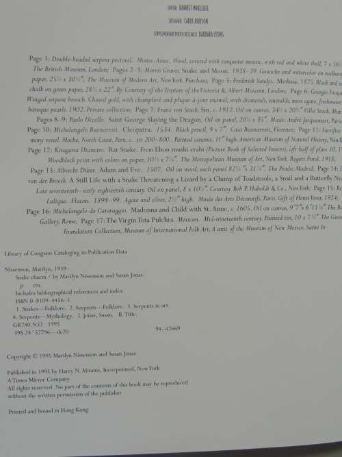 Snake Charm - Marilyn Nissenson, Susan Jonas