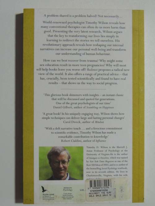 Redirect - The Surprising New Science Of Pschological Change - Timothy D. Wilson