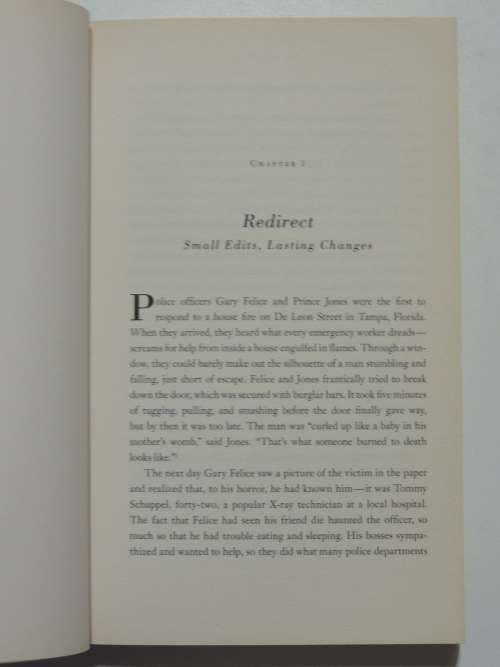 Redirect - The Surprising New Science Of Pschological Change - Timothy D. Wilson