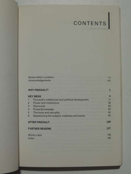 Routledge Critical Thinkers - Michel Foucault - Sara Mills