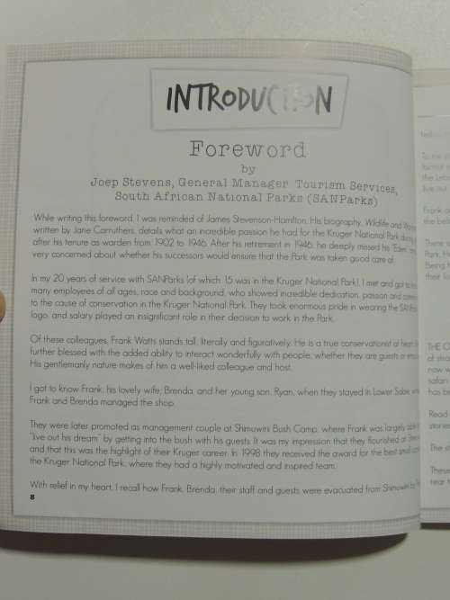 The Other Animals Of The Kruger National Park - Frank Watts