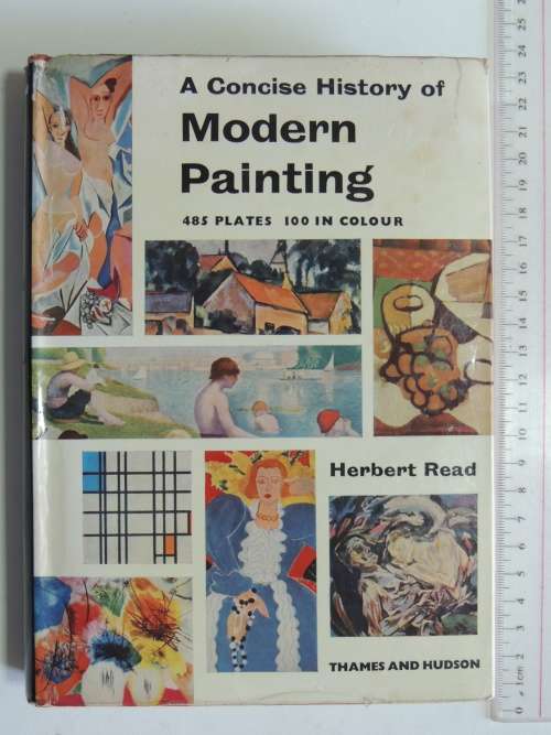 A Concise History of Modern Painting Revised Edition - The World of Art Library T&H - Herbert Read