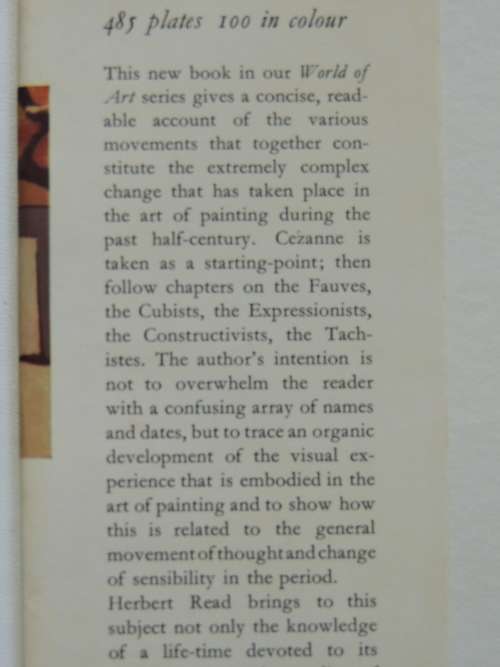 A Concise History of Modern Painting Revised Edition - The World of Art Library T&H - Herbert Read