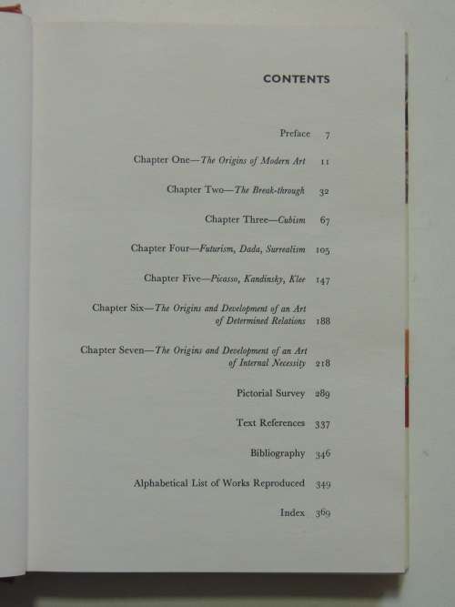 A Concise History of Modern Painting Revised Edition - The World of Art Library T&H - Herbert Read