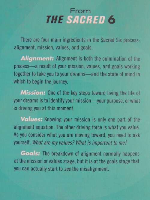 The Sacred 6,Step-by-Step Process forFocusing yourAttention &Recovering Your Dreams- JB Glossinger