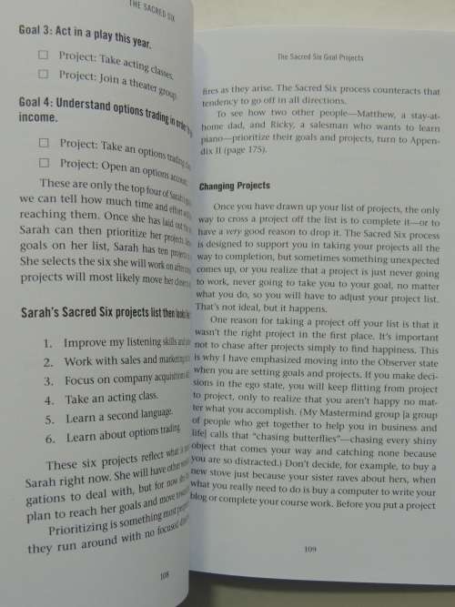 The Sacred 6,Step-by-Step Process forFocusing yourAttention &Recovering Your Dreams- JB Glossinger