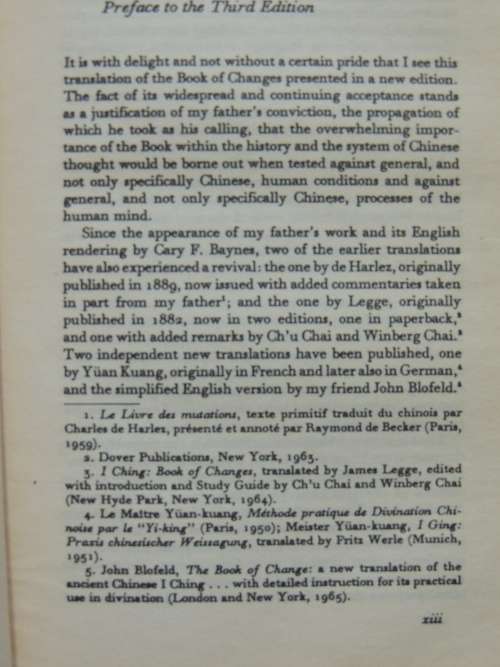 I Ching or Book of Changes - A Richard Wilhelm Translation