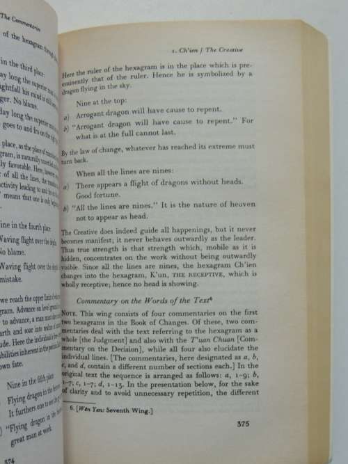 I Ching or Book of Changes - A Richard Wilhelm Translation