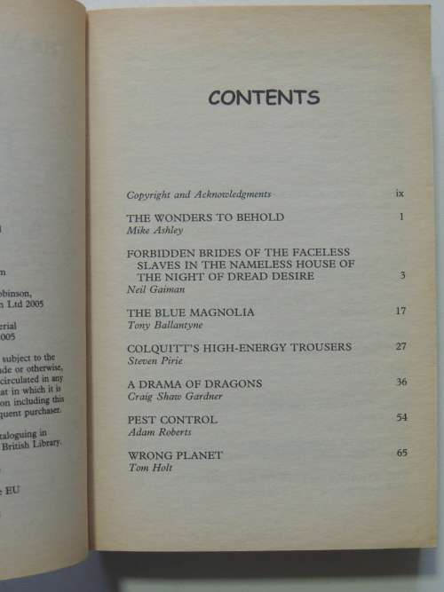 The Mammoth Book of Comic Fantasy- Ed. Mike Ashley