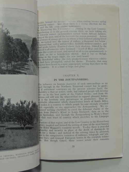 Pietersburg &the Northern Transvaal -An Illustrated Handbook on the Agricultural, Residential...1924