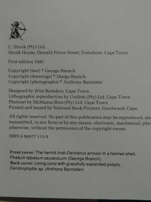 The Living Shores of Southern Africa - Margo & George Branch