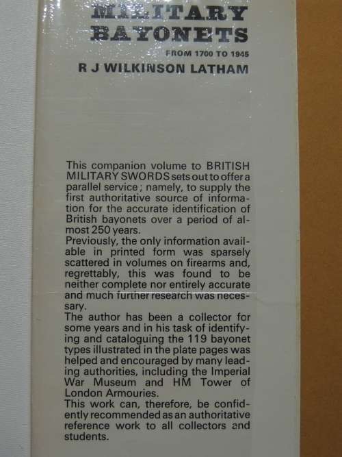 British Military Bayonets from 1700 to 1945 - RJ Wilkinson Latham