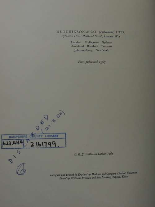 British Military Bayonets from 1700 to 1945 - RJ Wilkinson Latham