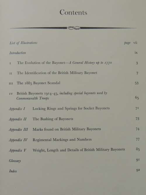 British Military Bayonets from 1700 to 1945 - RJ Wilkinson Latham