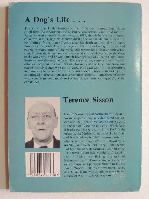Just Nuisance AB - His Full Story - Terence Sisson 1987