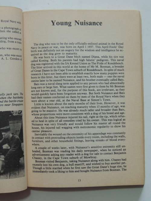 Just Nuisance AB - His Full Story - Terence Sisson 1987