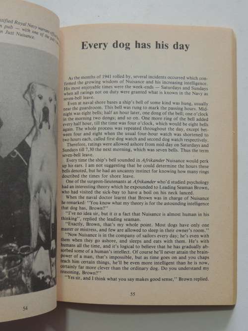 Just Nuisance AB - His Full Story - Terence Sisson 1987