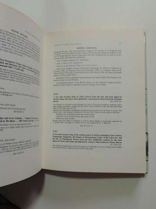 Collectors` Guide To The Maps Of The African Continent And Southern AfricaR.V. Tooley