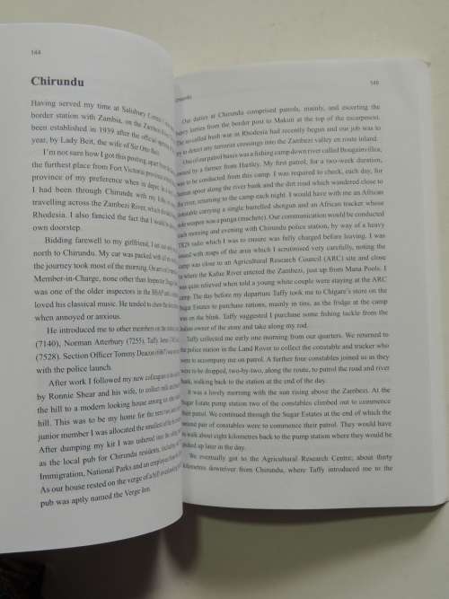 My Memoirs of the British South Africa Police,1966-81 ..upbringing in Northern Rhodesian - John Shaw